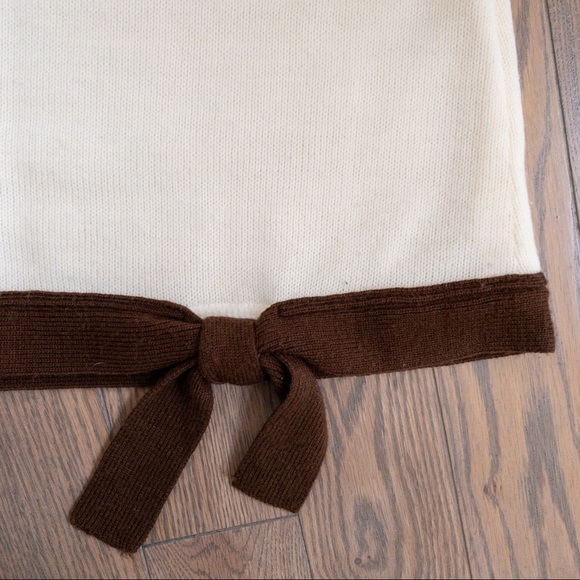 zigzag bow tie sweater - Picture 6 of 8